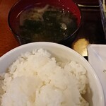 居酒屋 寅 - ご飯＆味噌汁
