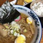 麺カフェ 乙人 - 醤油ラーメンセット 700円