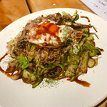 花 - 豚イカ焼きそば