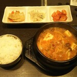 南大門食堂 - 味噌チゲランチ