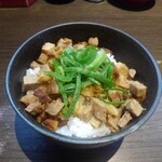 支那そばや - きざみチャーシューごはん