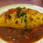 カフェレストラン ホット・ベリー - 朝産み卵のオムライス