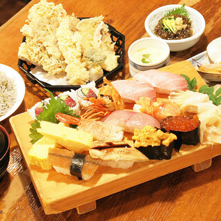 あさまる特製寿司コース 網元料理あさまる あさまる 茅ケ崎 魚介料理 海鮮料理 食べログ