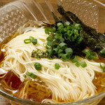 〆のそうめん