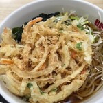 名代 箱根そば - 2018年1月温かき揚げ蕎麦