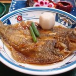 清嵐荘 - カレイの揚げ浸し