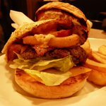 DROP’S Burger - ベーコンエッグチーズバーガー