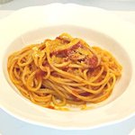 Osteria Giulia - Aコース トマトソースのスパゲッティ
