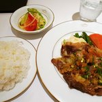 文化洋食店 - 近江牛リブロースのミニッツステーキ