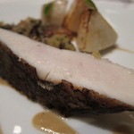 カンテサンス - マナガツオ モリーユとシェリーのビネグレット