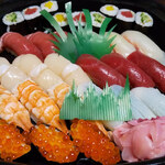 大政寿司 - 3人前！