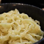 らぁ麺 飛鶏 - 濃厚木の子つけ麺(麺大盛・チャーシュー・煮玉子・バラのり)