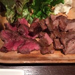 肉バル ロクシア - お肉盛り合わせ3種(2500円)