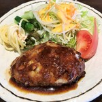 Ninnikuyakaroku - 手作りハンバーグステーキ