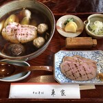 手打そば 車家 - 鴨南蛮