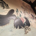 酔鯨亭 - 昔の捕鯨の絵。