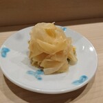 鮨竹 - ガリ