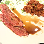 松一 - 綺麗な上カルビと上ミノ