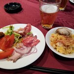 カラオケパセラ - 料理。