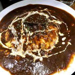 美味卵家 - 牛タン煮込みのオムハヤシライス 大盛