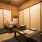 Nagomiya Hitoyo - ～１０名様ほど、座敷の完全個室　（但し２卓有り）　２室有り、少人数での個室使用可、その際席料10%頂戴致します
