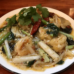 大衆中遊華食堂 八戒 - 海老の辛子炒め