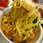 茶月斎 - 食感の良い中華麺