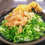 むらさき - かけうどん並 とり天 おでん大根480円