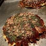 お好み焼き 徳川 総本店 - 焼き上がりました