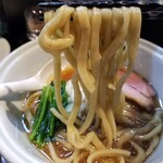 らーめん三極志 - 三極志の家系らーめんⅡの麺リフト