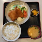 食堂きむらや - あじフライ定食