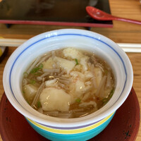 いわ志 本店 - 梅のお餅が入った茶碗蒸し^ ^