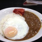 頑爺 - ランチ頑爺カレー650円
            サラダ付きます。