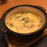 和食れすとらん 天狗 喜連瓜破店 - カニ雑炊