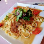 UNOイタリアーノ - UNO風和牛と和風わさびソースパスタセット (1,800円・税込)
