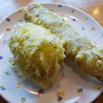 高橋うどん - ＴＰ ちくわ天＆半熟たまご天 アップ