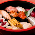 Please enjoy the taste of Ginza Sushi Tajima at home.