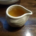 櫻井中華そば店 - スープ割りの出汁
