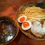 はぐるま - 醤油つけ麺：750円（写真は中盛り）