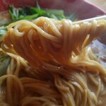 はぐるま - 麺はつけ麺よりやや細め