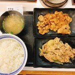 吉野家 - 牛皿・カルビ生姜焼き