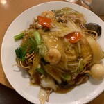 南海飯店 - かたい焼ソバ①