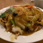 南海飯店 - かたい焼ソバ②