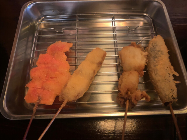 はじけ家 上新庄 串揚げ 串かつ 食べログ
