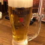 モンゴル料理居酒屋 青空アイル - プレモル生ビール550円