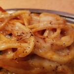 スパゲッティーのパンチョ - 焼きチーズ。