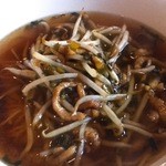 麗江 - 高菜と豚肉の湯麺