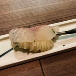 セルサルサーレ - 天然真鯛の冷製カッペリーニ