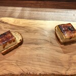 セルサルサーレ - フォアグラのブリュレとエスプレッソの食パン