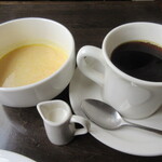 三日月 - にんじんのスープとコーヒー